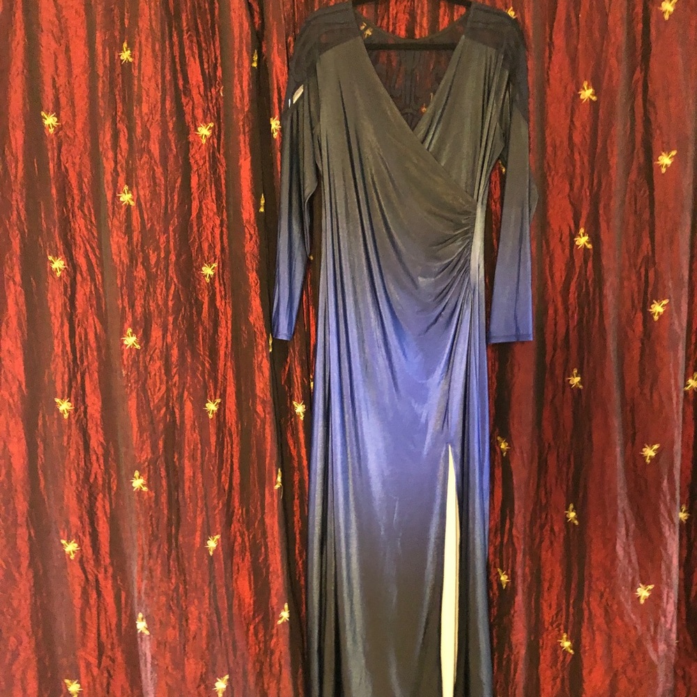 Ombré maxi dress